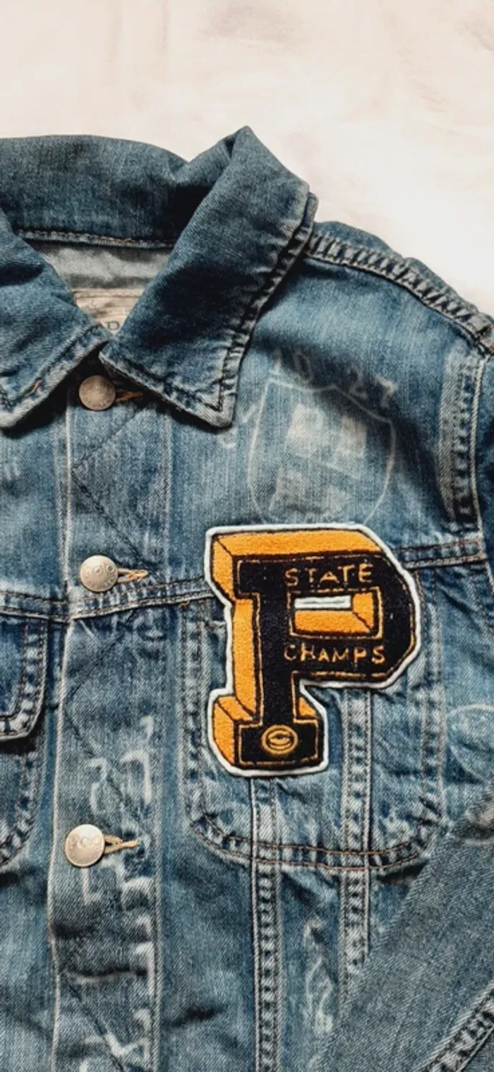 Veste garçon en jeans - photo numéro 4