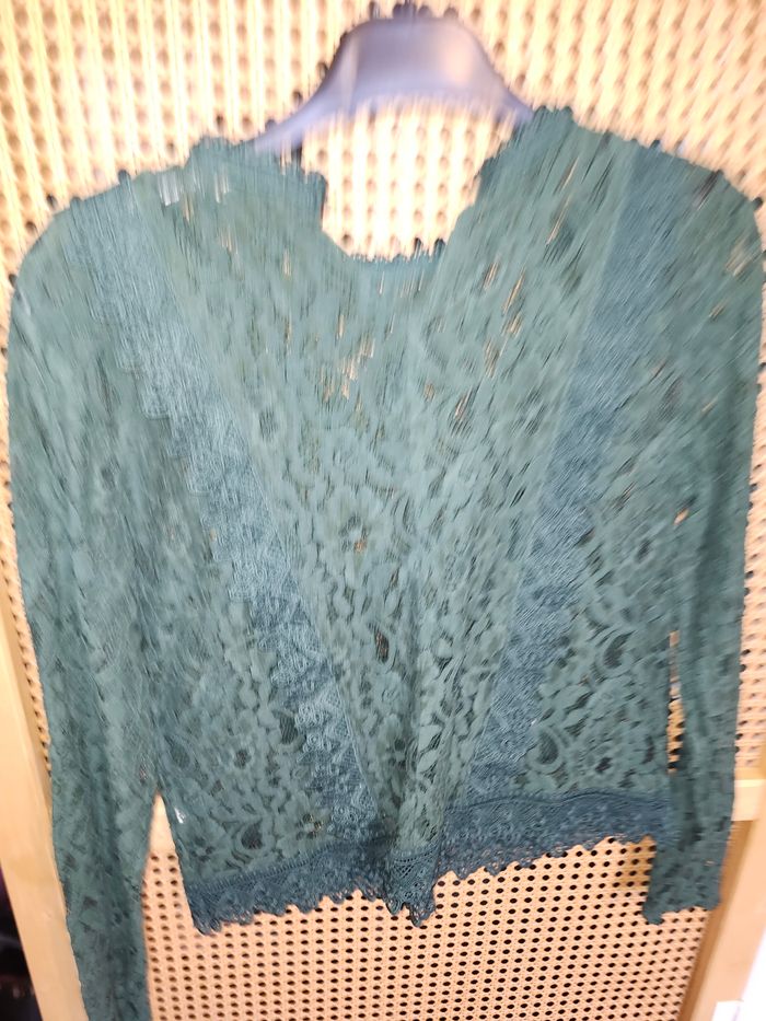 Blouse  chemise brodé pimkie - photo numéro 2