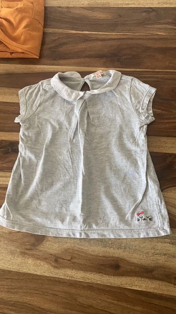 T-shirt col Claudine 4 ans