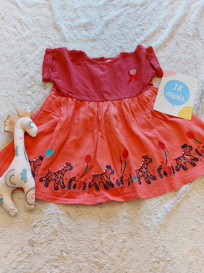 Robe corail DPAM 18 mois