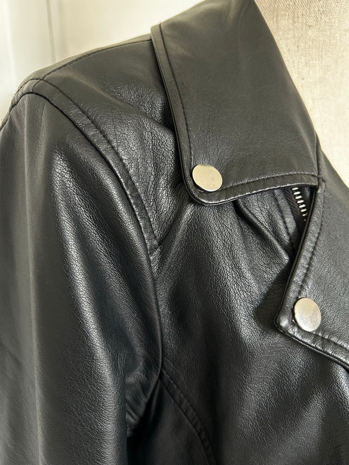 Blouson femme perfecto noir taille 40 - photo numéro 7