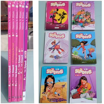 6 BD Les Sisters : tomes 1, 2 et 4 + 3 Best-of