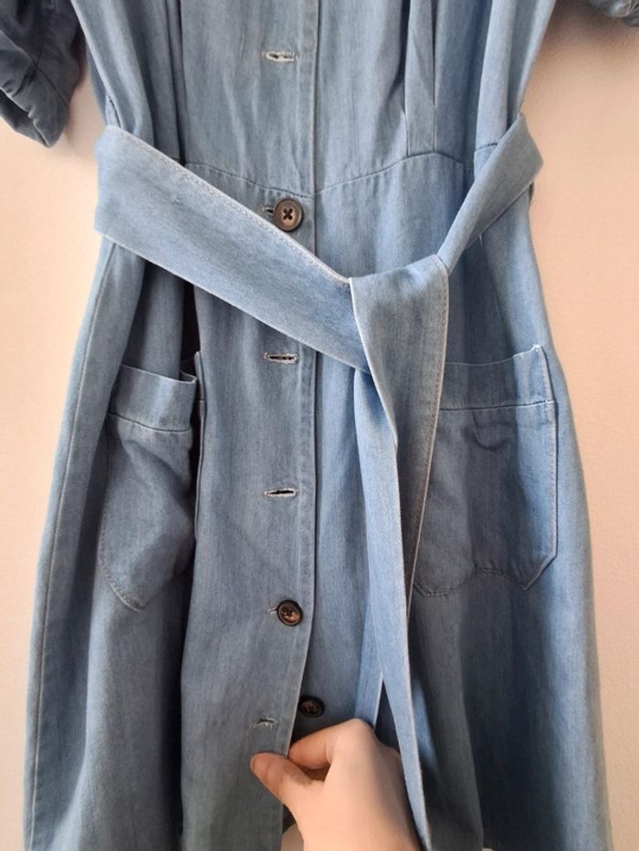 Robe en jeans taille 38 - photo numéro 4