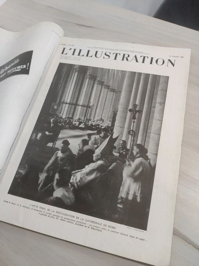 Livre L'illustration Fêtes de Reims juillet 1938 - photo numéro 3