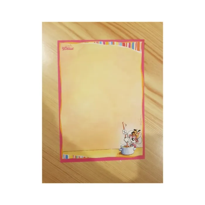 Feuille A6 diddl 🔄n°191