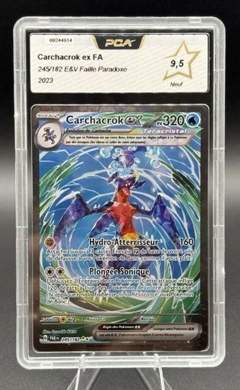 Carte pokémon neuve 🇨🇵 Carchacrok Ex 245/182 Alt Faille Paradoxe
