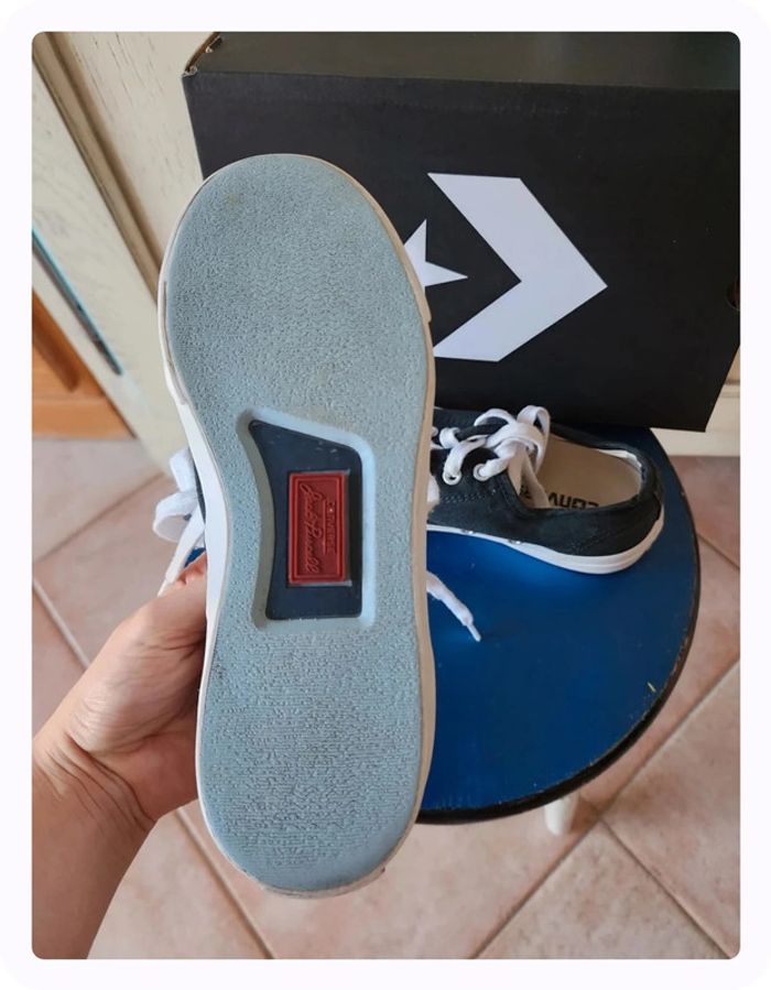 Converse basse noire Jack Purcell édition limitée - photo numéro 5