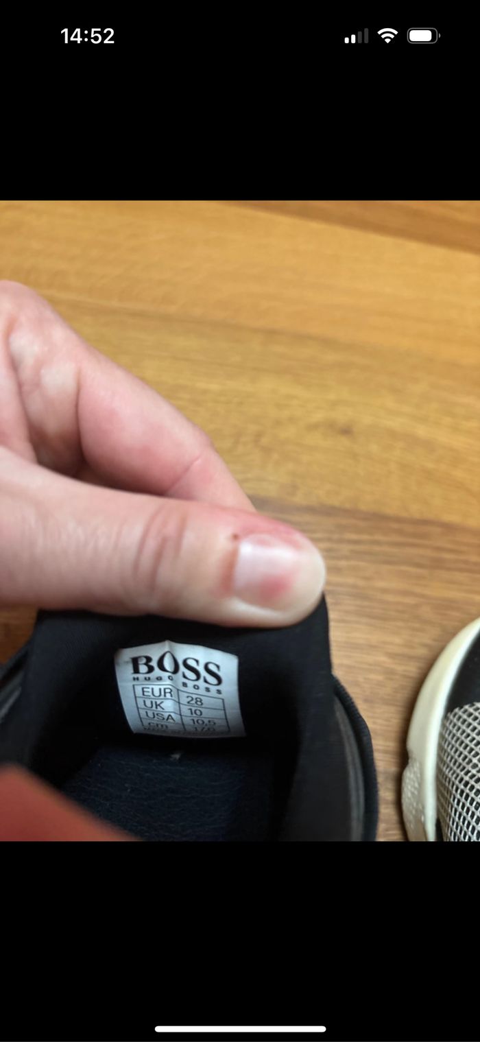 Basket sans lacet garçon Hugo boss 28 - photo numéro 7