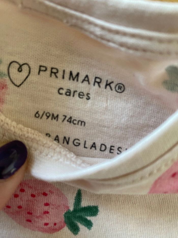 Robe + t-shirts rose 6/9 mois - photo numéro 4