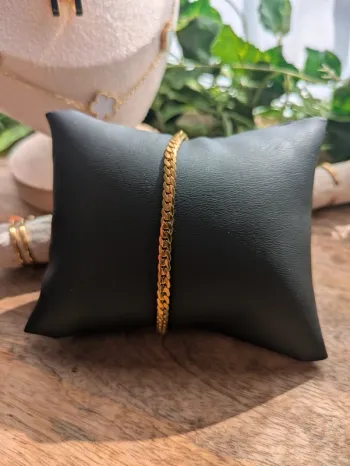 Bracelet Snake tendance doré intemporel tendance