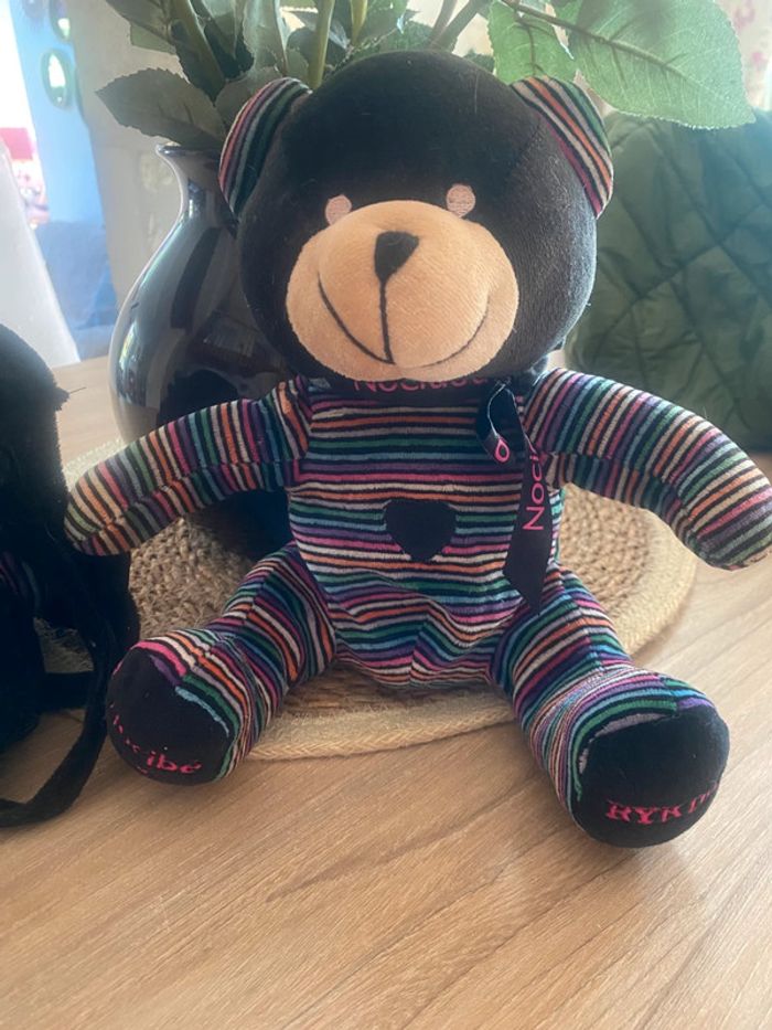 Peluche ours et son pochon Rykiel - photo numéro 2