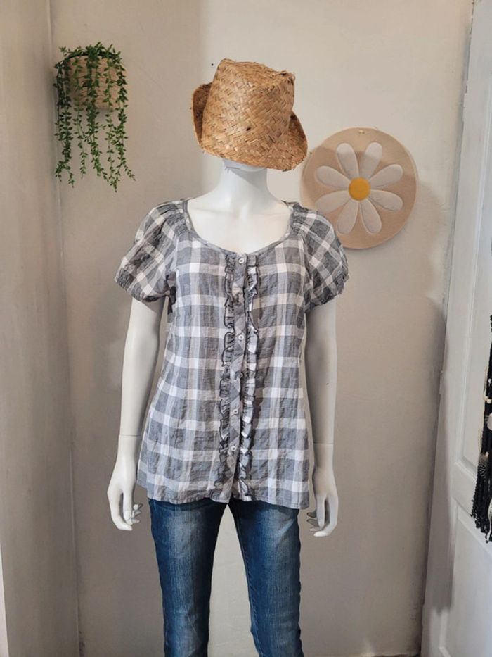 Blouse manches courtes - photo numéro 2