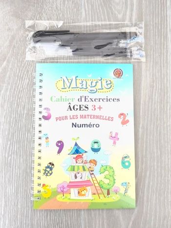 Cahier d'écriture magique" Numéro "