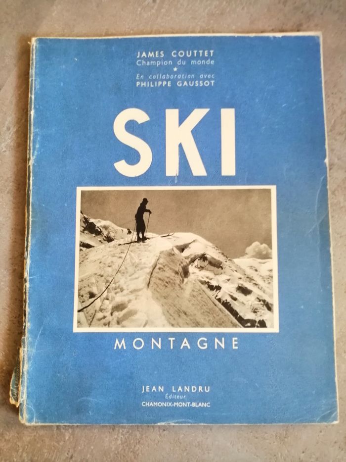 livre Ski James Couttet champion du monde