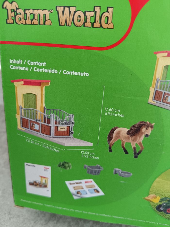 Schleich 42609 box cheval neuf non ouvert - photo numéro 4