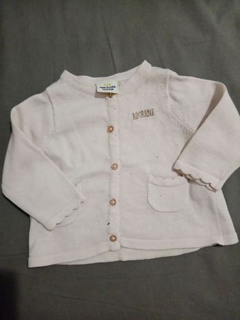 Gilet "adorable" _ 3 mois