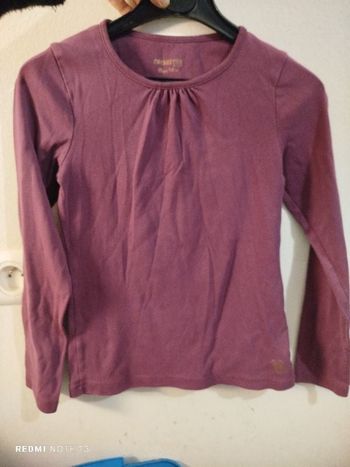 #kytie10ansfille. Tee-shirt manches longues taille 10 ans