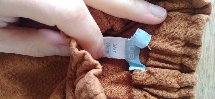 Short gaufré camel 3 ans - photo numéro 2