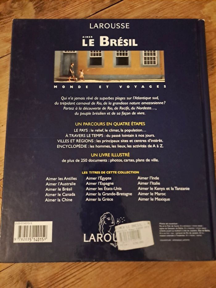 Livre Aimer Le Brésil, Larousse - photo numéro 2