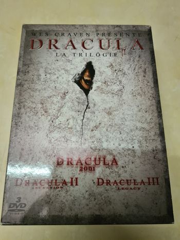 Dracula coffret trilogie Dvd neuf sous blister
