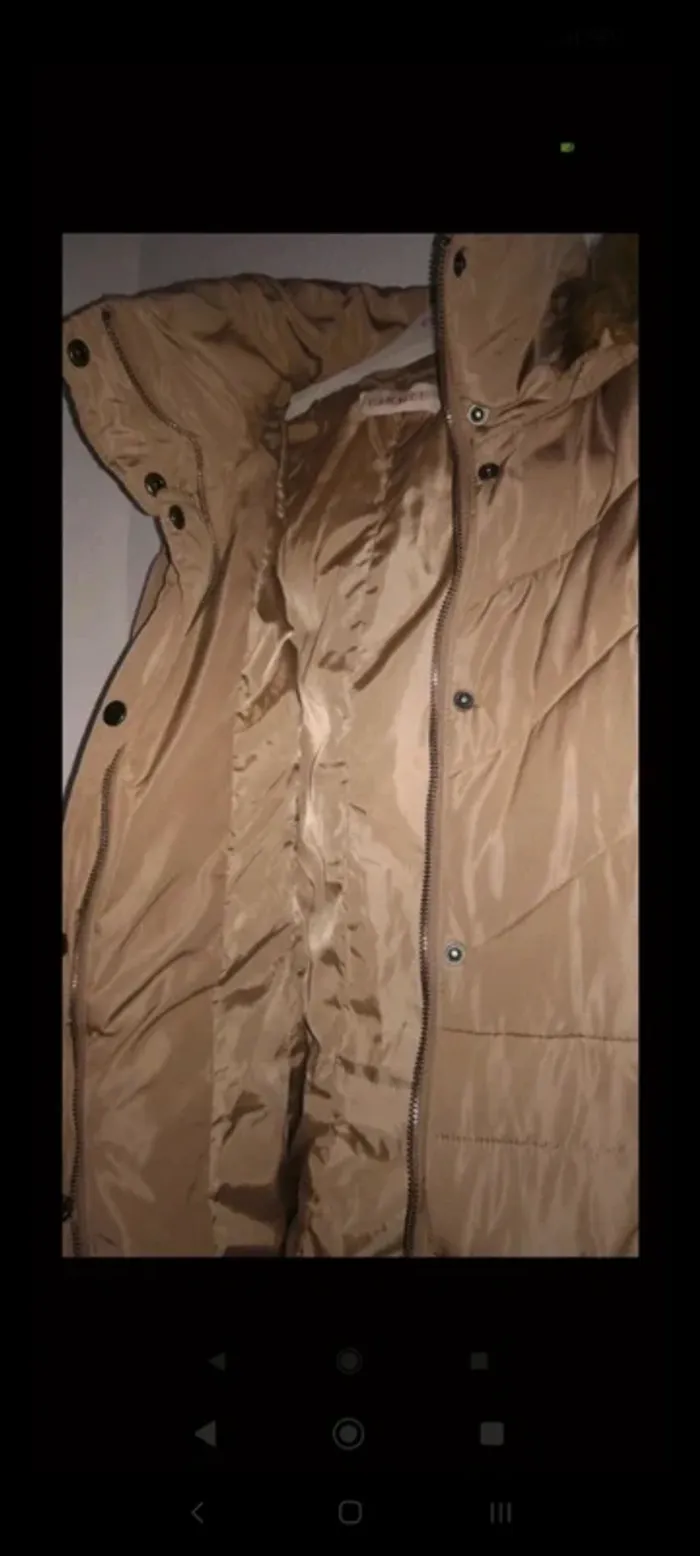 Doudoune beige 36 - photo numéro 3