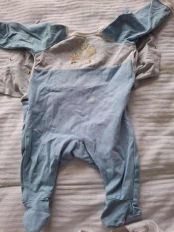 Pyjama bébé blue.1-3 M. Absorba. Excellent qualité