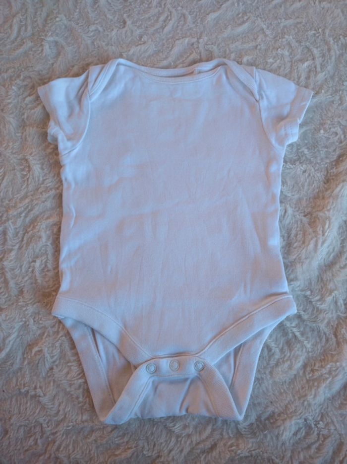 Lot de 2 bodies manches courtes Mixte 3/6 mois Next Baby 100% coton - photo numéro 8