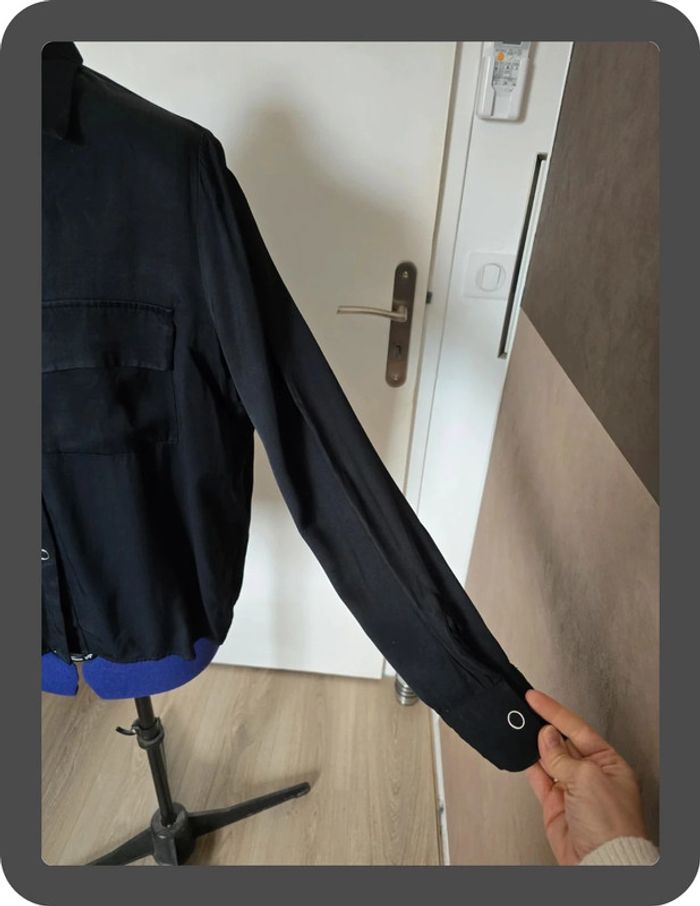 Chemisier noir Yessica - photo numéro 3