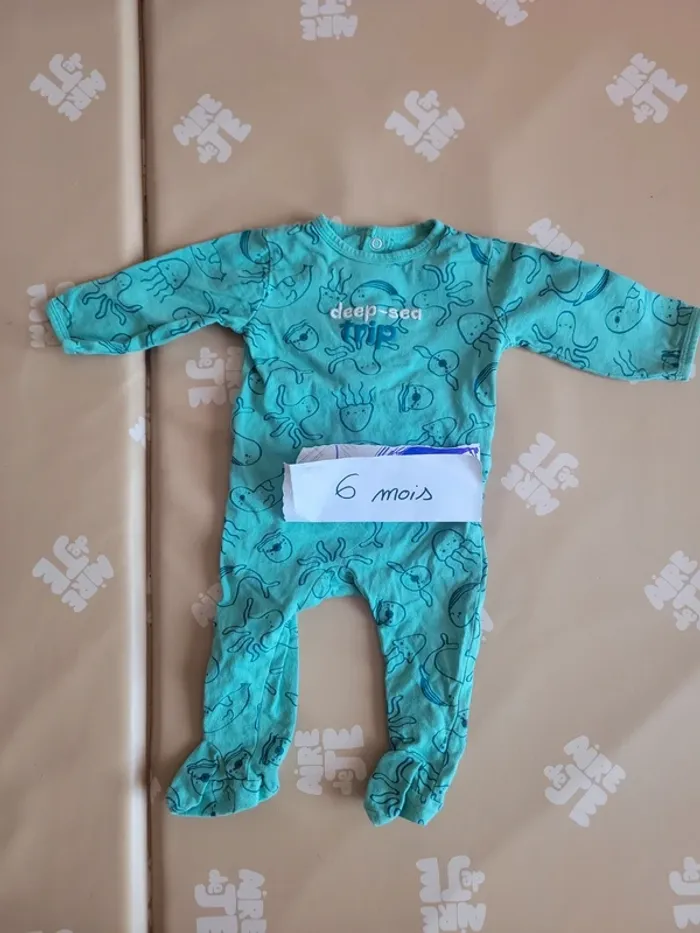 Pyjama coton mixte printemps mi-saison été automne hiver