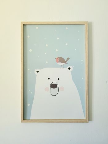 Cadre enfant ours polaire 