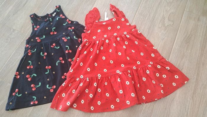 Lot robes manches courtes