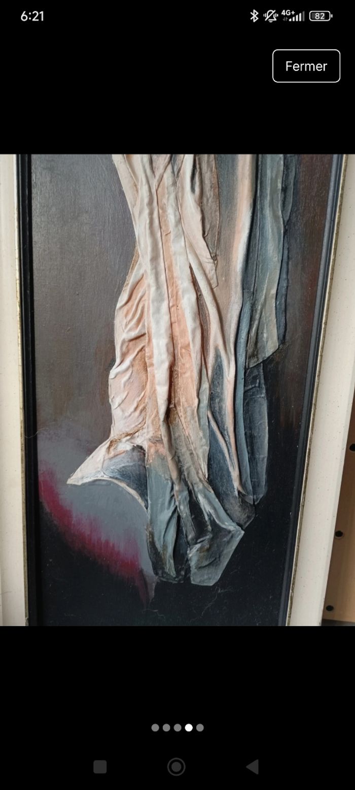 Tableau femme relief - photo numéro 4