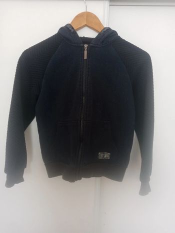 Gilet Teddy Smith bleu marine T 12 ans