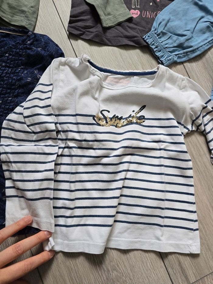 Lot tshirts manches longues 3ans - photo numéro 3