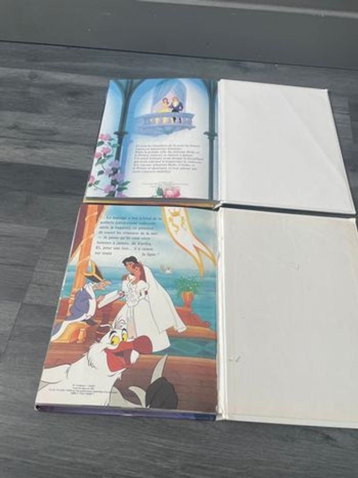 Lot de 2 Livres   La. belle et bete  / la petite sirène - photo numéro 5