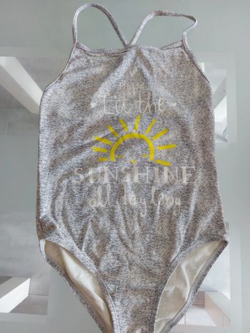 Maillot de bain une pièce 8 ans kiabi