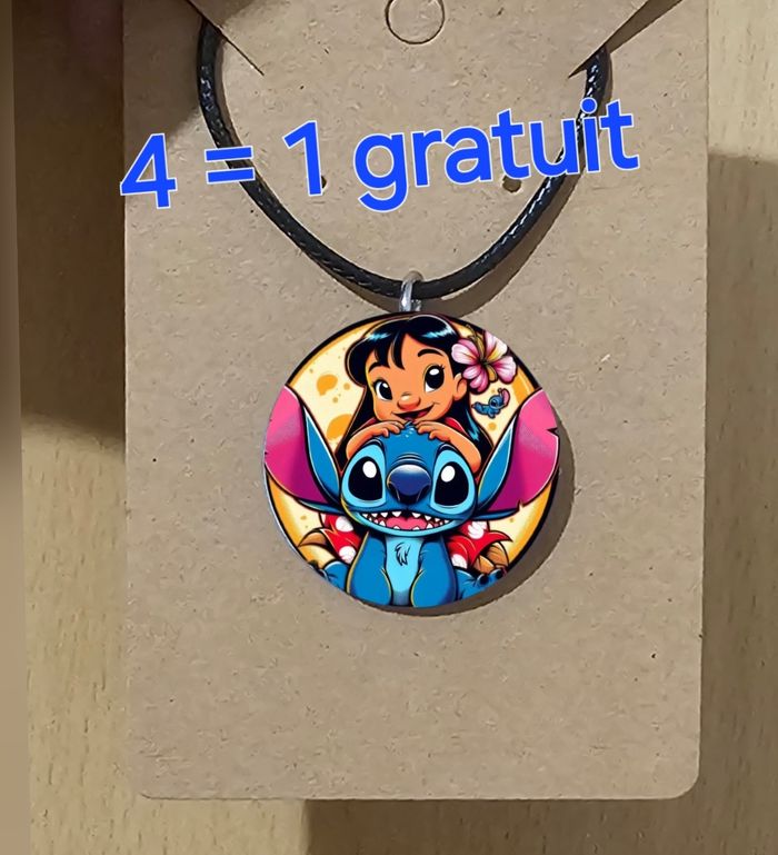 Collier lilo stitch