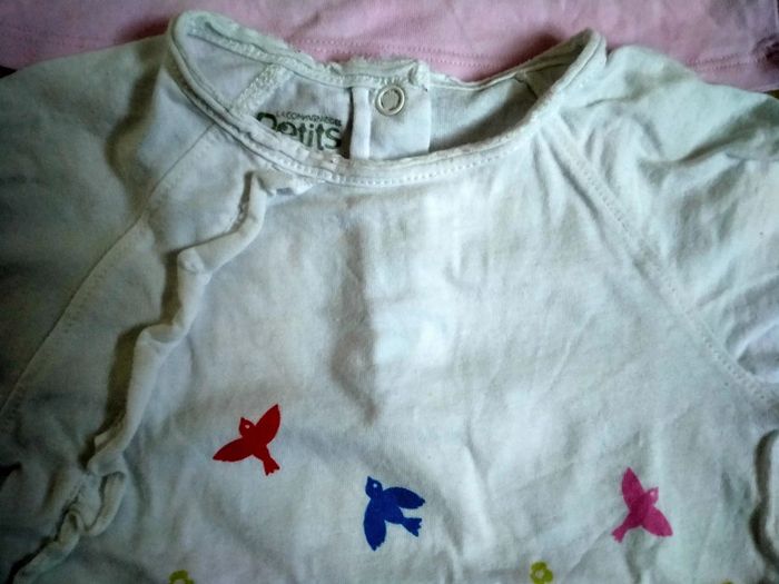 Lot de 2 tee shirt manches courtes. La compagnie des petits. Bébé 18 mois - photo numéro 4