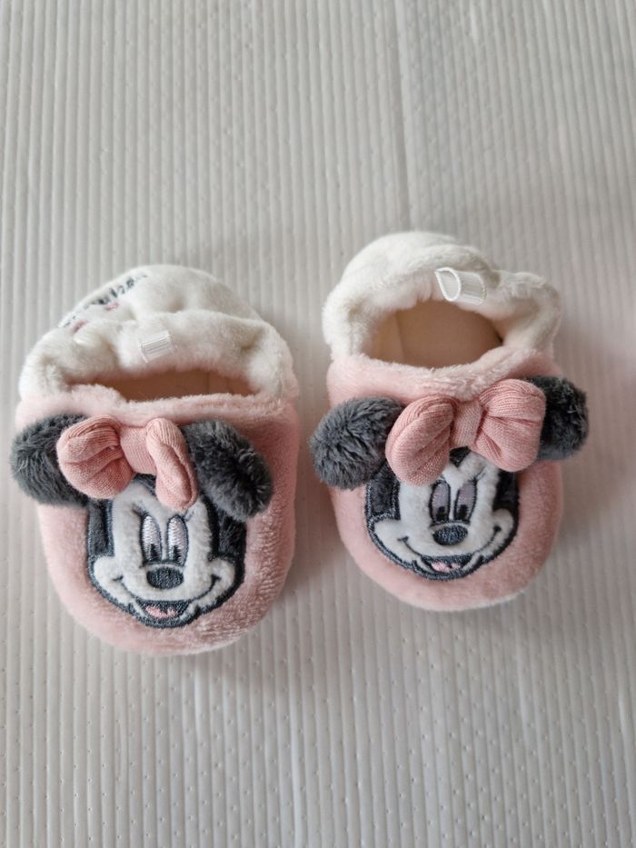 Lot de 2 paires chaussons bébé fille - photo numéro 2