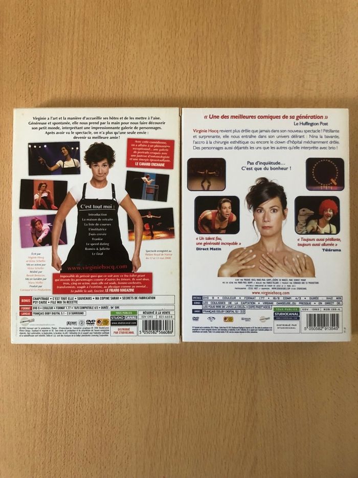 DVD spectacles « Virginie Hocq » - photo numéro 2