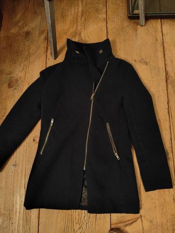 Trench Bershka bleu marine