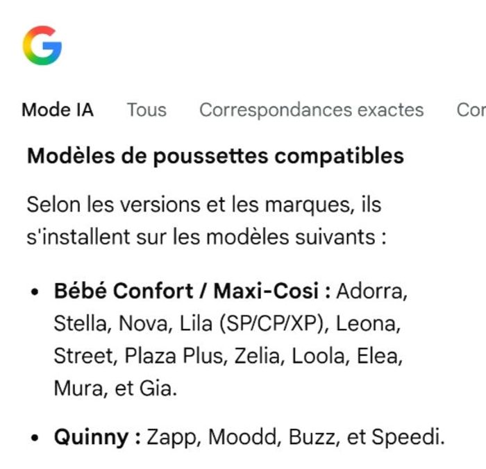 Adaptateurs de Maxi Cosi Pebble pour Quinny, maxi Cosi ou bébé confort - photo numéro 3