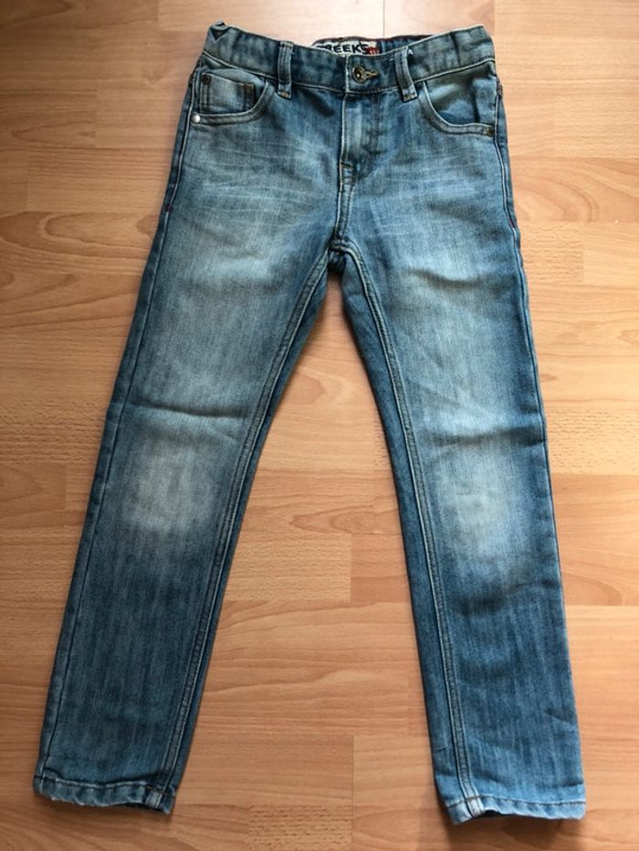 Beau jean bleu Creeks T. 8 ans garçon TBE