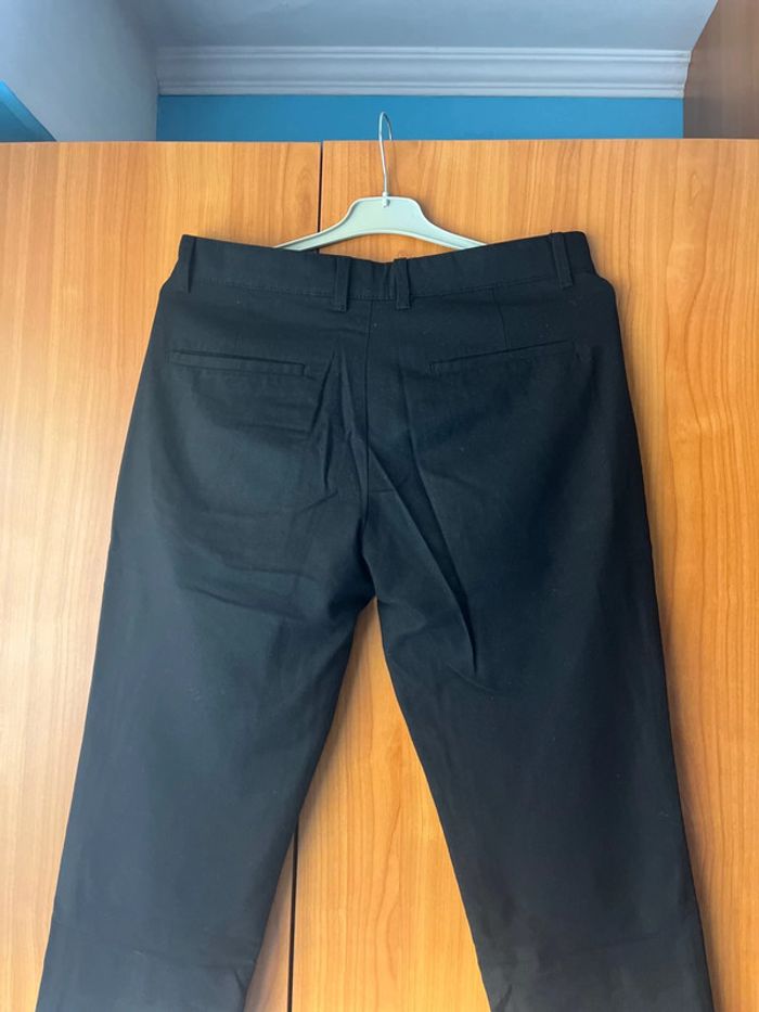 Pantalon à pince noir Bershka 38 - photo numéro 3
