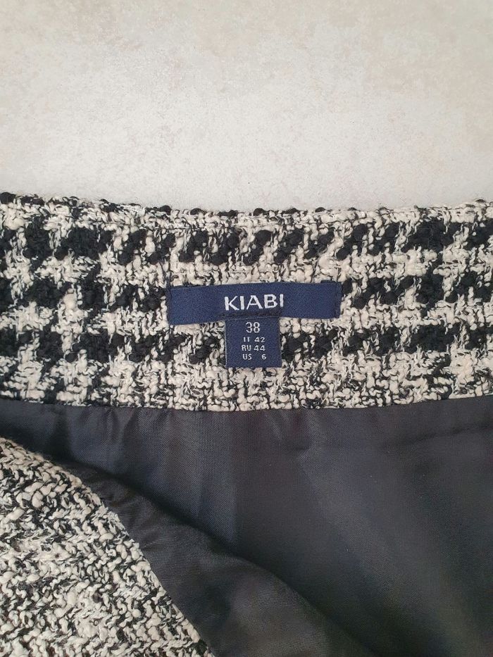 Jupe doublée à carreaux  Kiabi - photo numéro 3