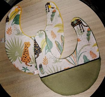 Bavoir éponge bambou