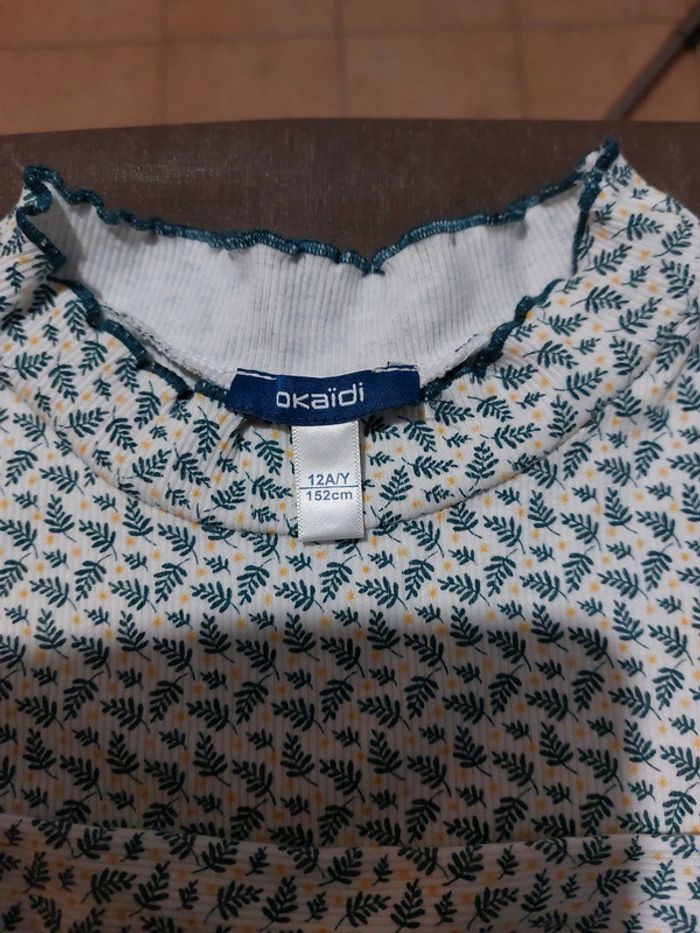 T-shirt neuf Okaïdi 12A - photo numéro 4