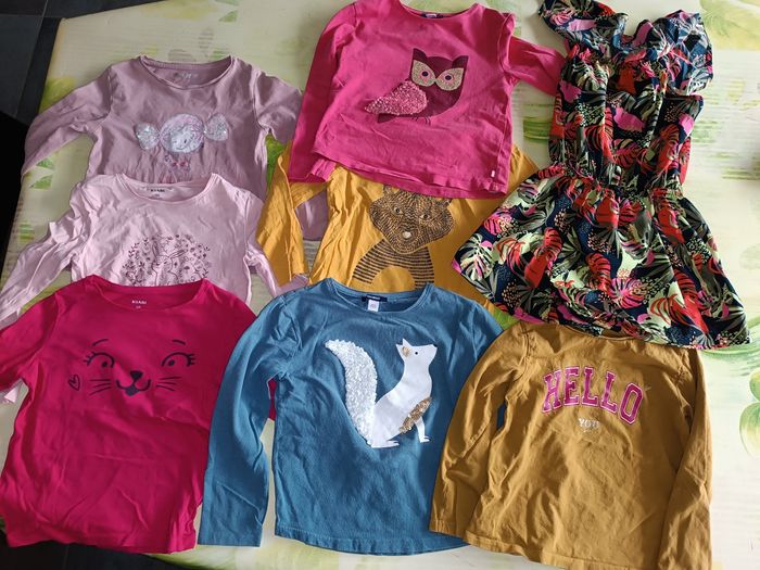 Lot t-shirts manches longues
