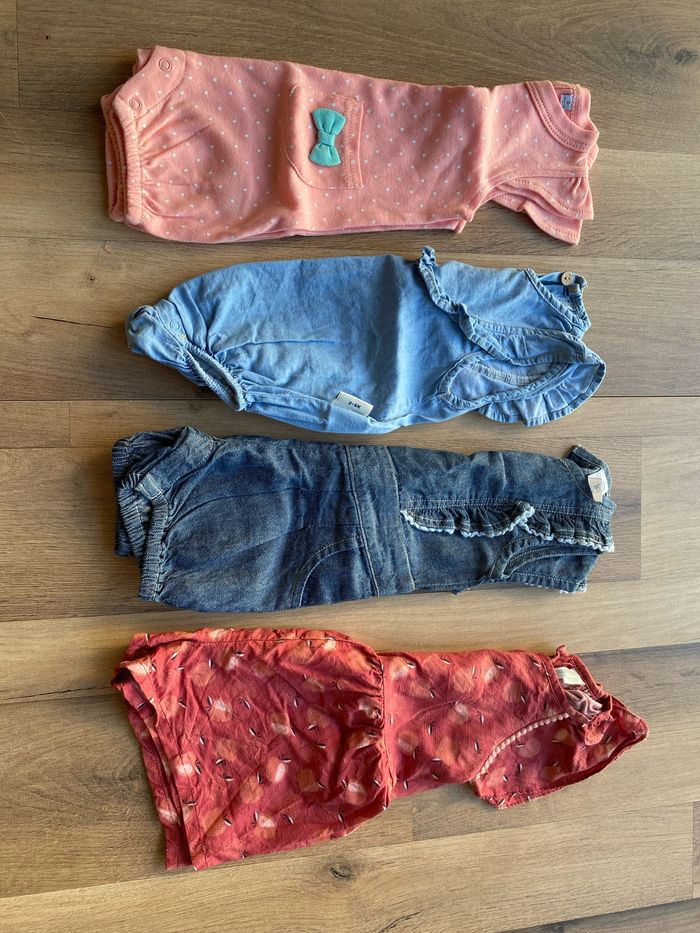 Lot combishorts fille - photo numéro 2