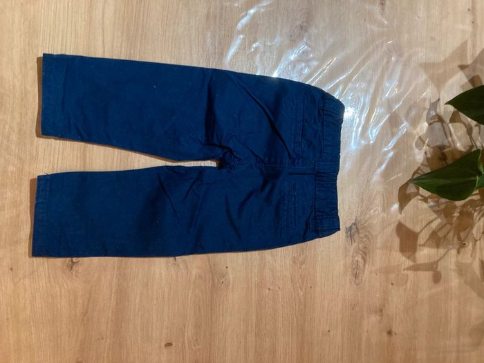 Pantalon Z bleu marine taille 18 mois - photo numéro 2